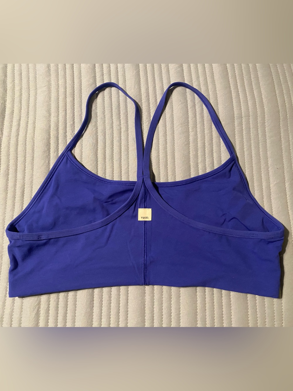 Vuori Copenhagen Blue Sports Bra - Picture 2 of 4